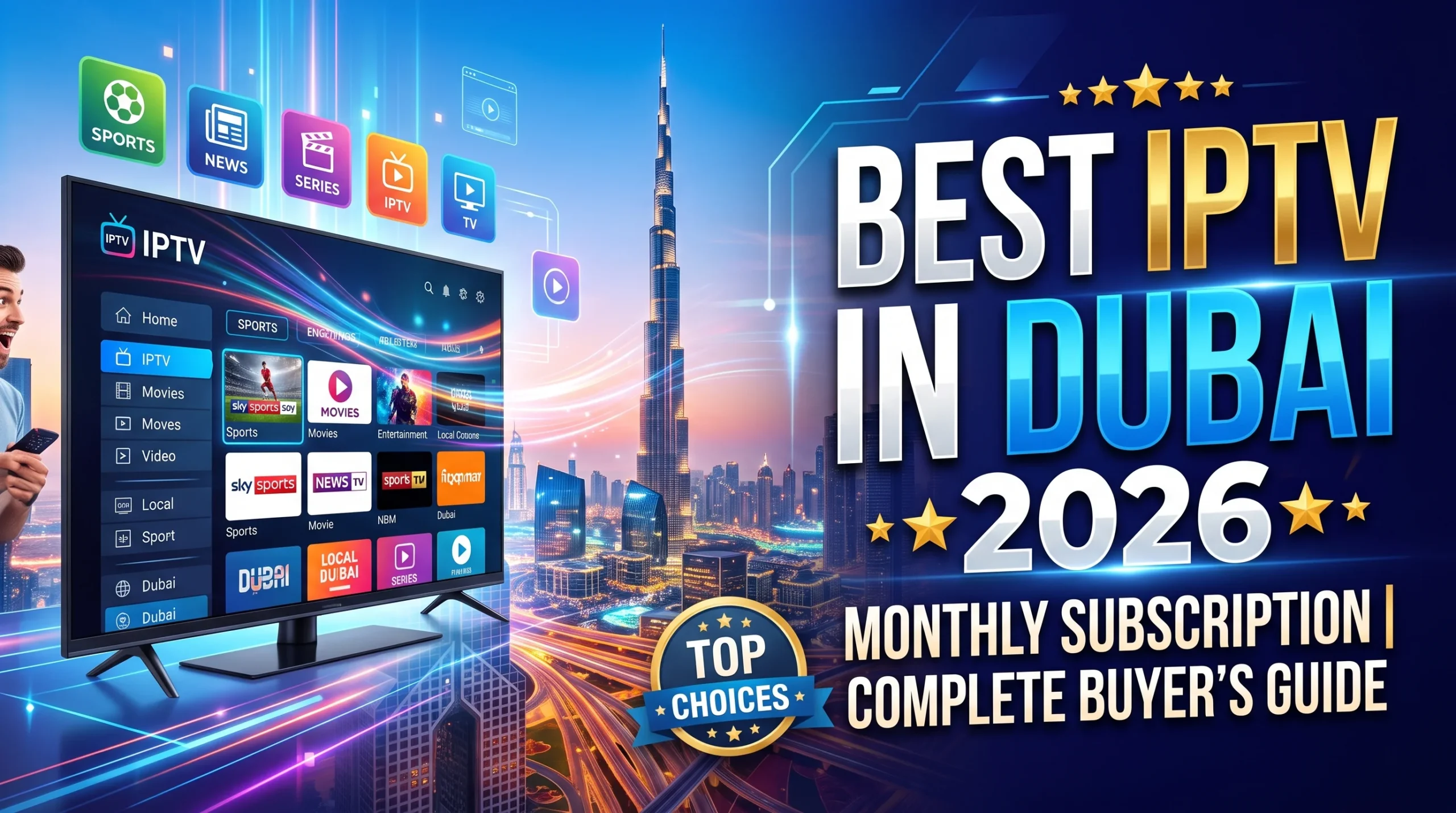 Best Monthly IPTV Subscription in Dubai (2026): Complete Buyer’s Guide