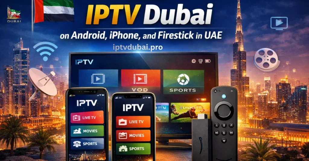 Install IPTV in Dubai