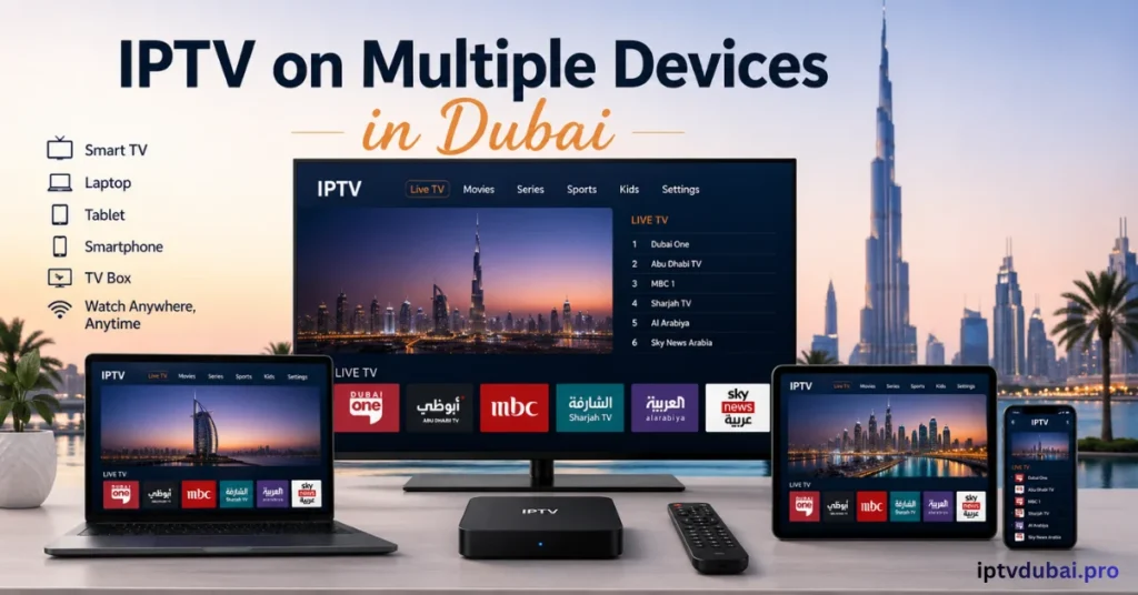 IPTV Dubai Multiple Devices