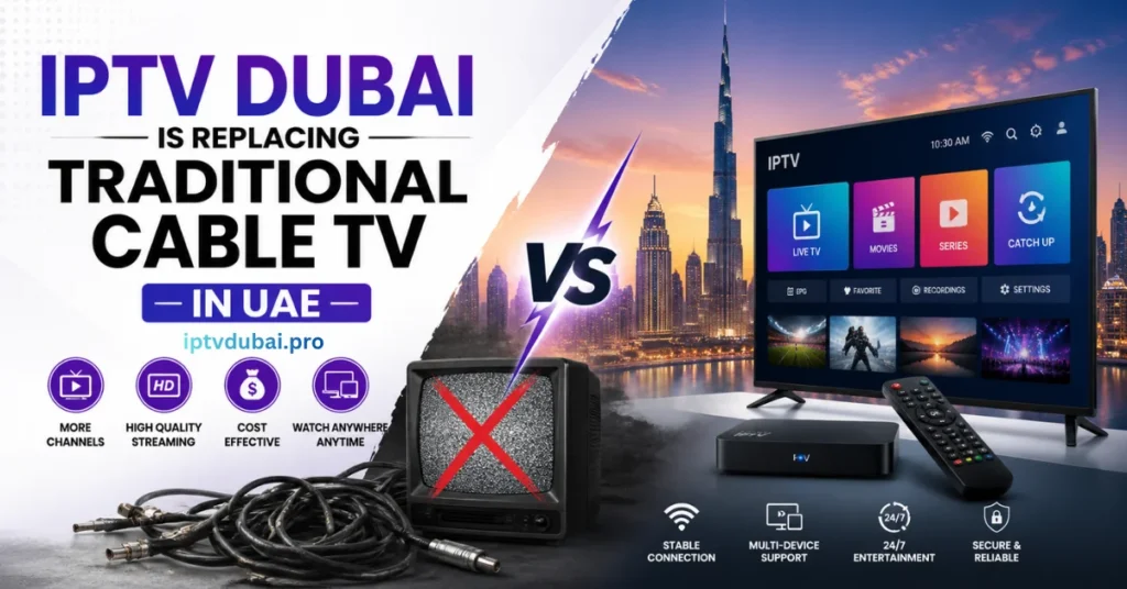 IPTV Dubai Replacing Cable
