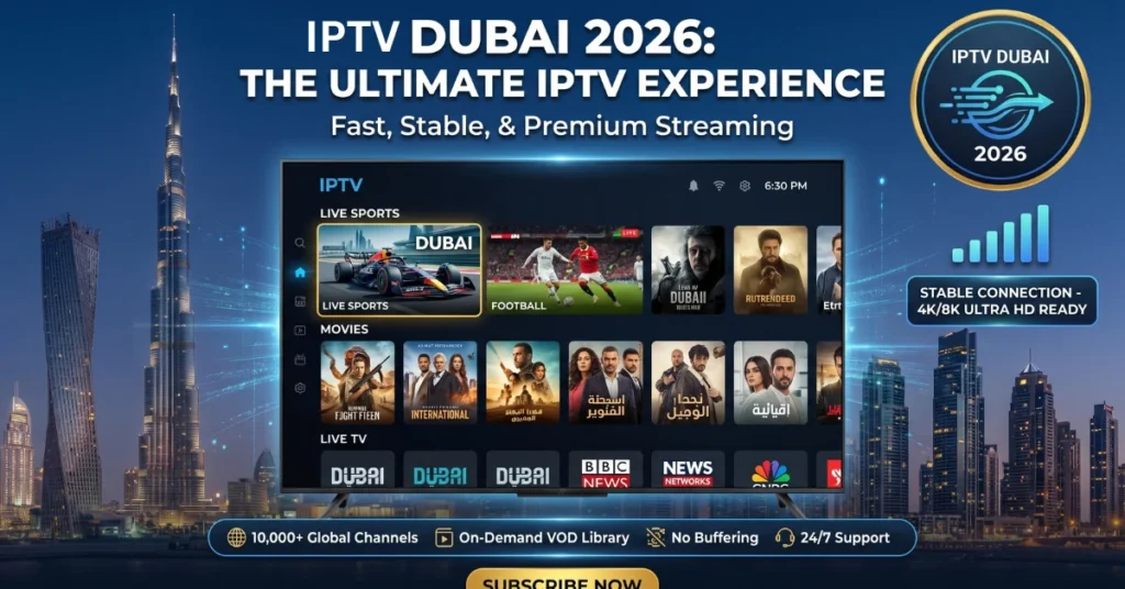 Best IPTV Server Dubai