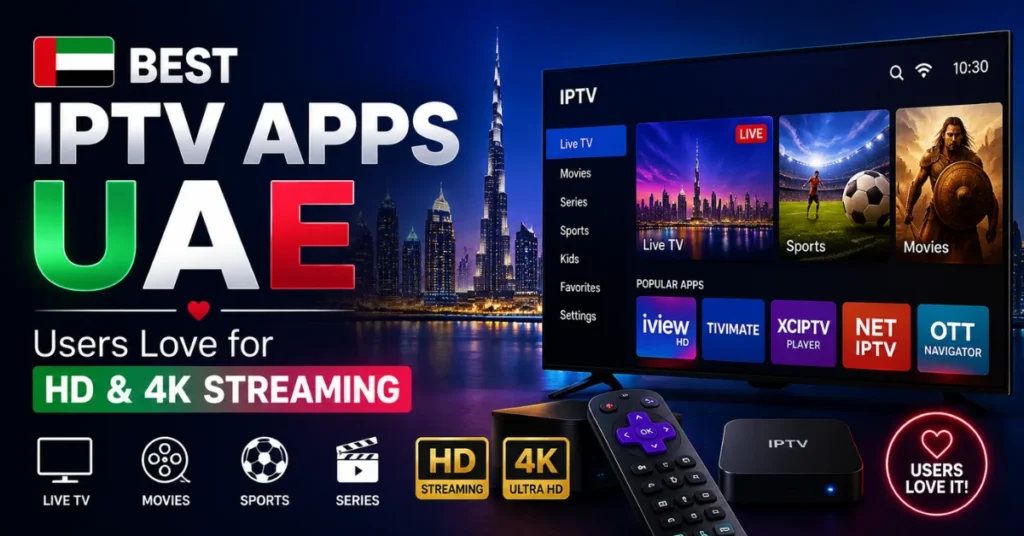 Best IPTV Apps UAE