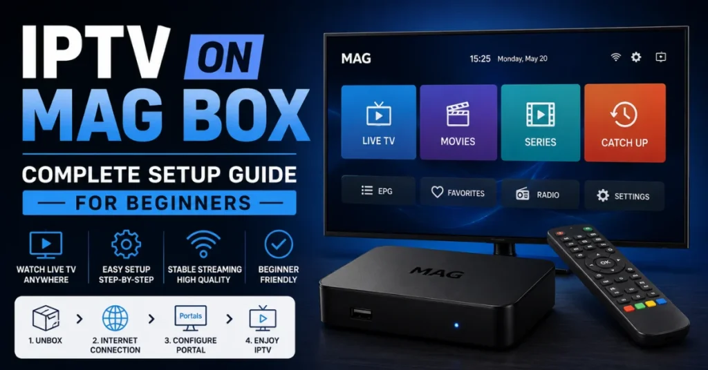 IPTV Dubai on MAG Box