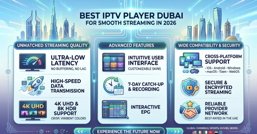 Best IPTV Player Dubai