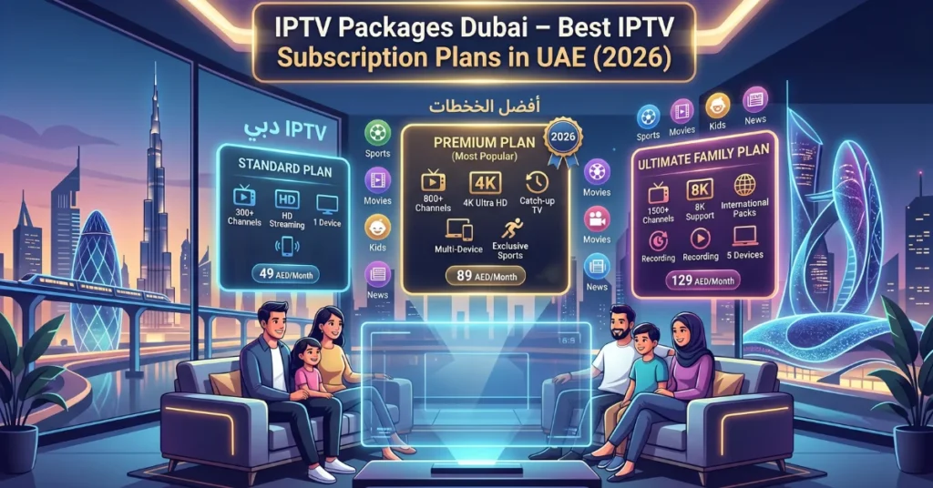 IPTV Packages Dubai