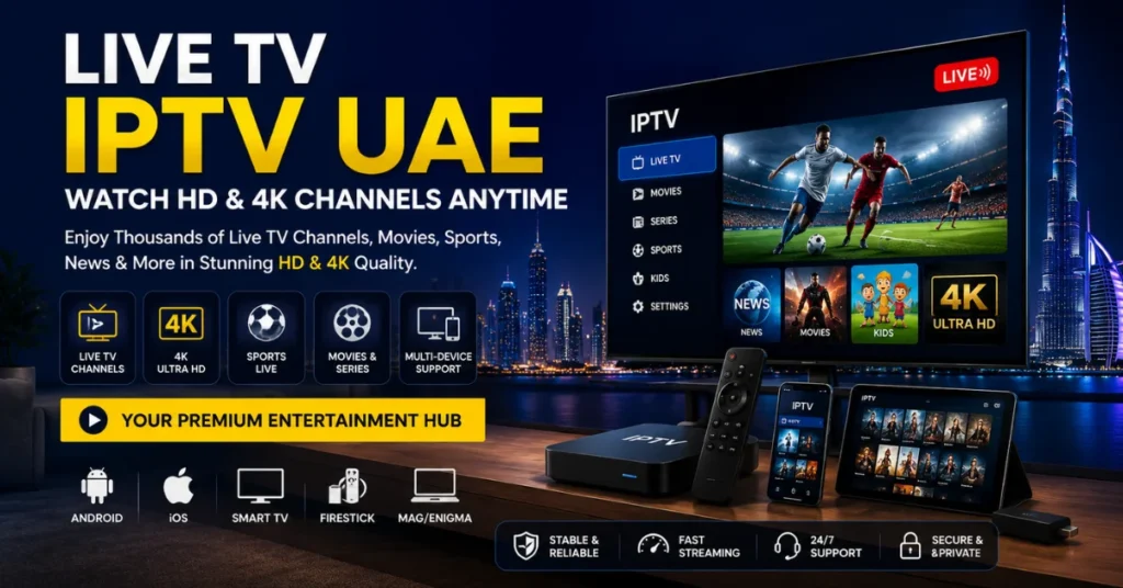 Live TV IPTV UAE
