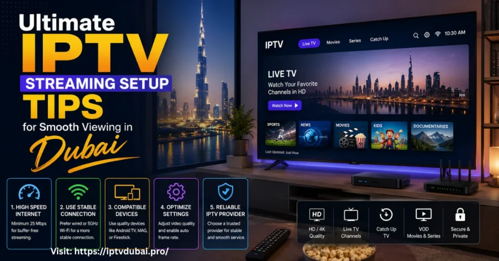 IPTV Dubai Streaming Setup