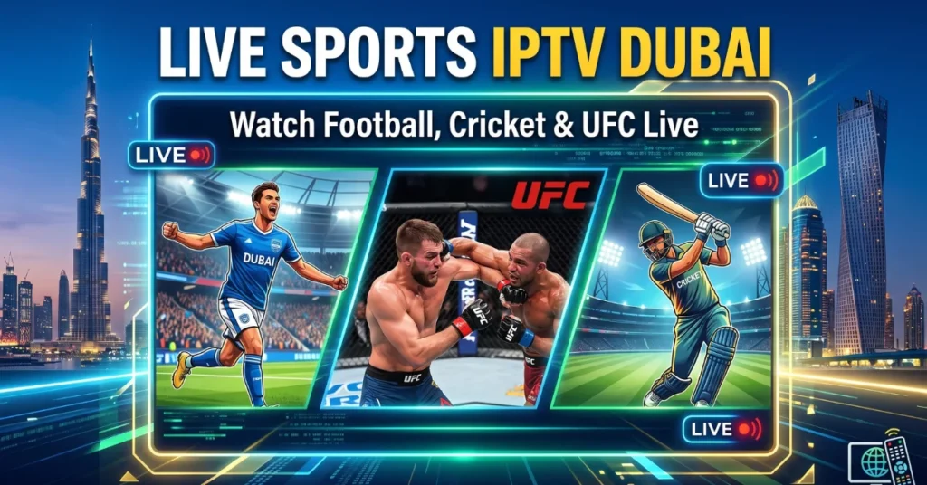 Live Sports IPTV Dubai