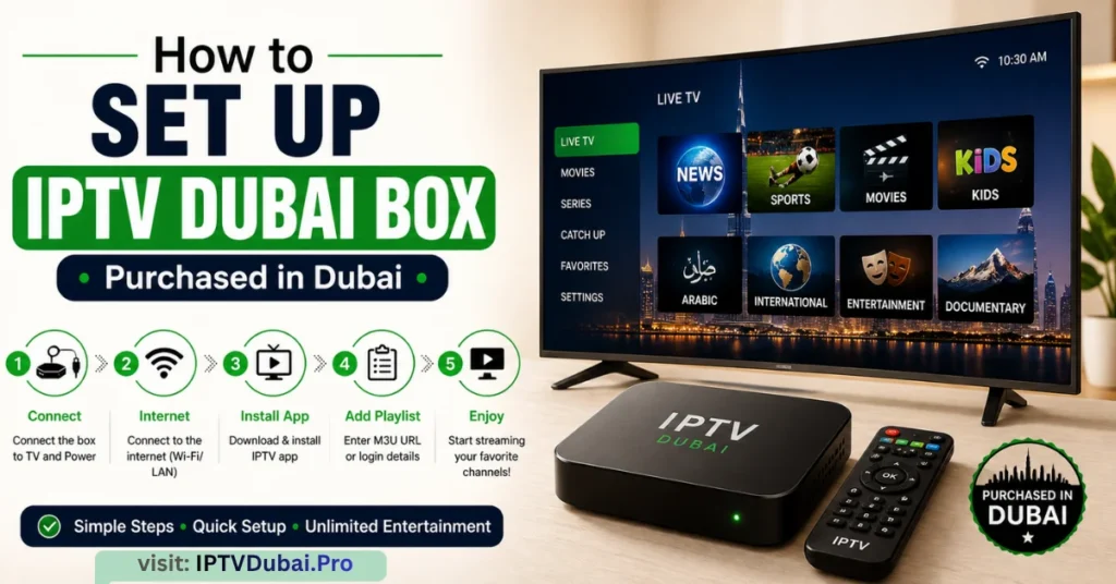 IPTV Dubai Box Setup