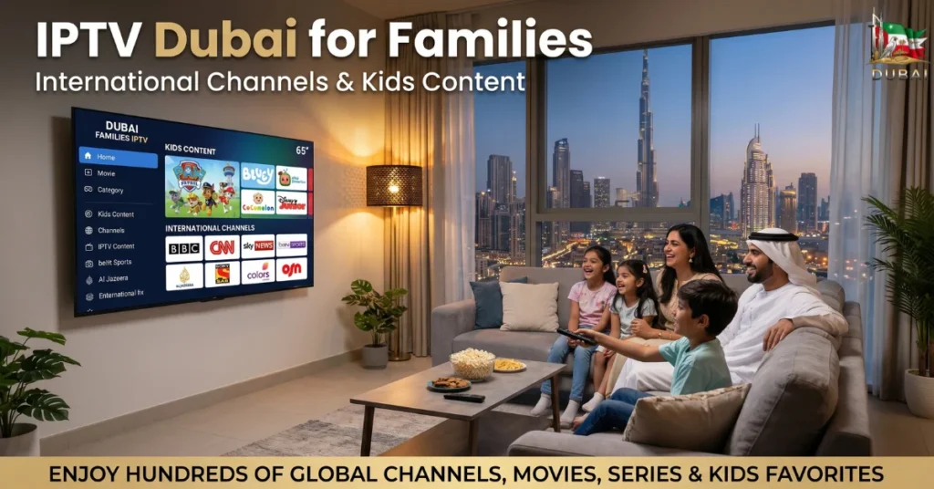 IPTV Dubai for families