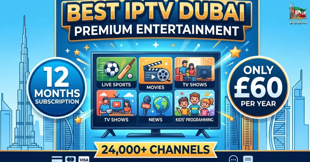 cheap IPTV subscription in Dubai