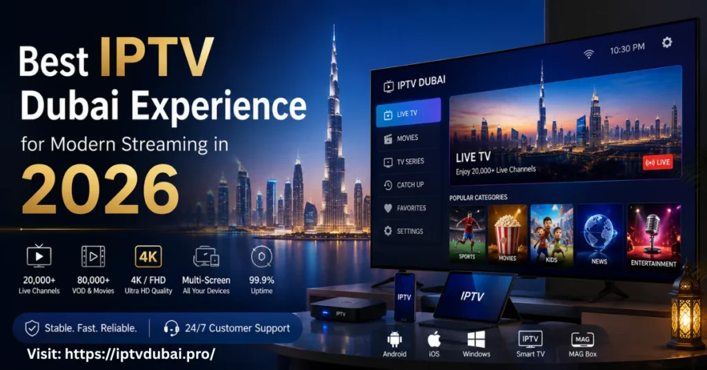best IPTV Dubai experience