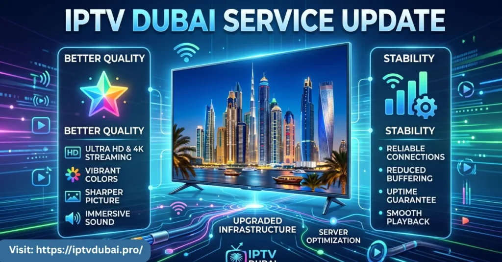 IPTV Dubai service update