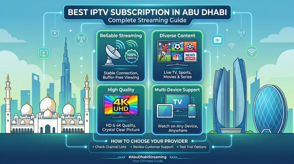 Best IPTV Subscription in Abu Dhabi