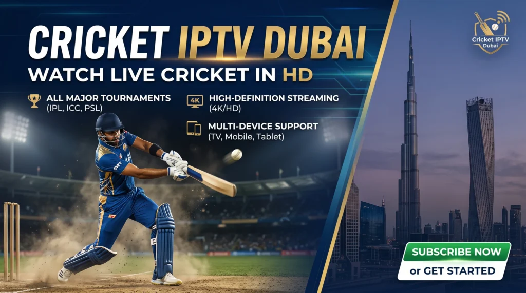 Cricket IPTV Dubai