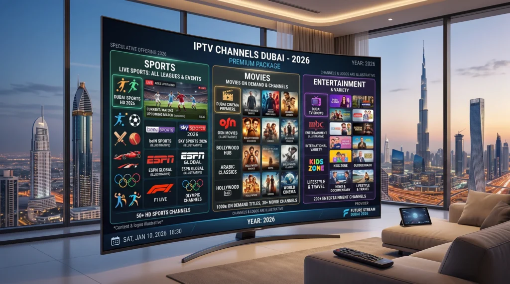 IPTV Channels Dubai