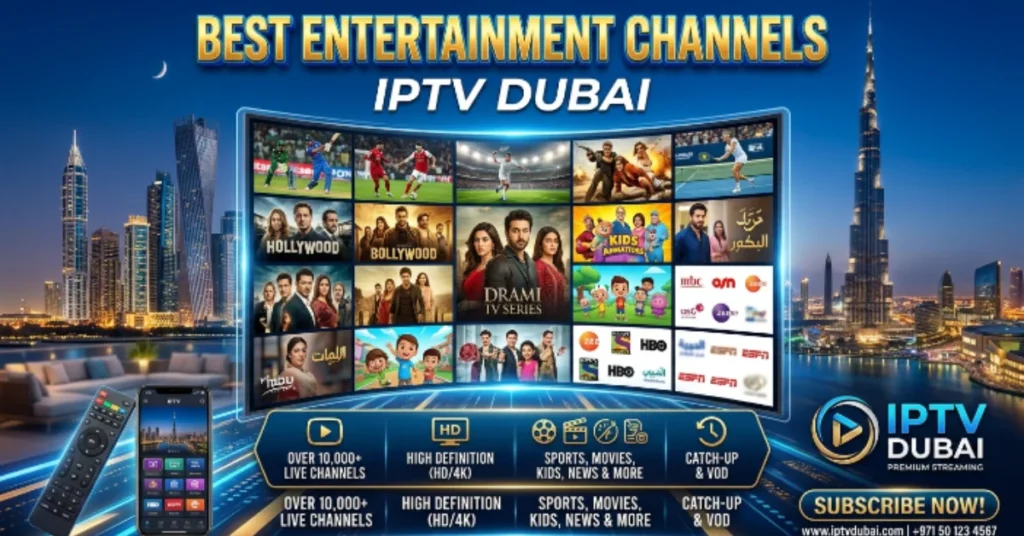 Best Entertainment Channels IPTV Dubai