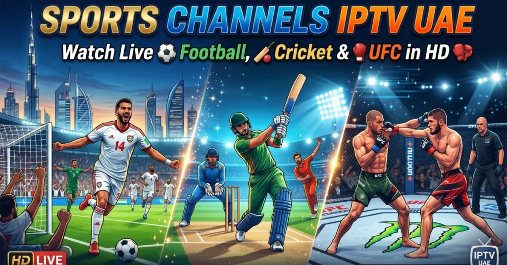 Sports Channels IPTV UAE