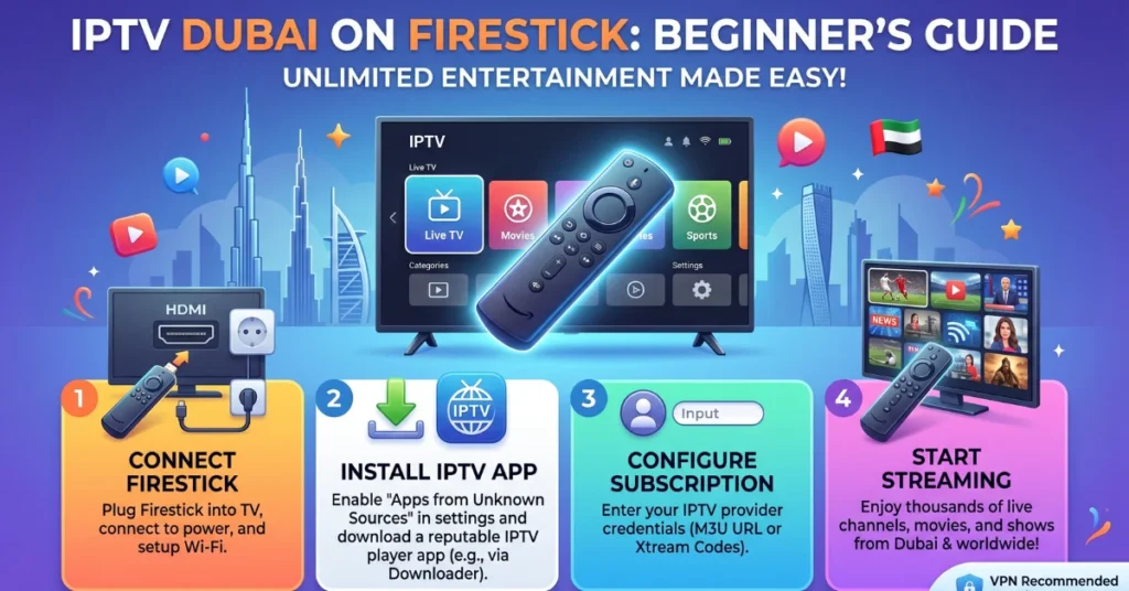 IPTV Dubai on Firestick