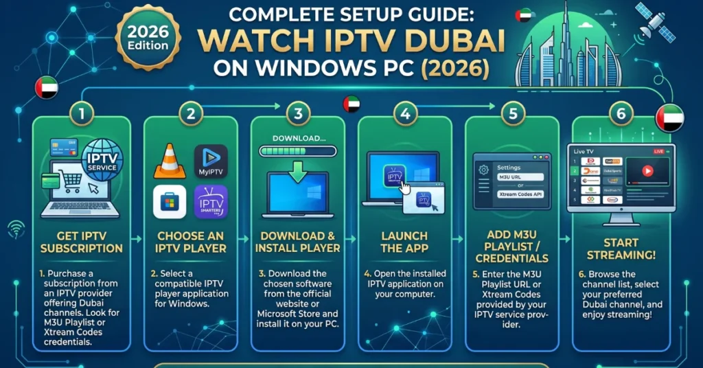 IPTV Dubai on Windows PC
