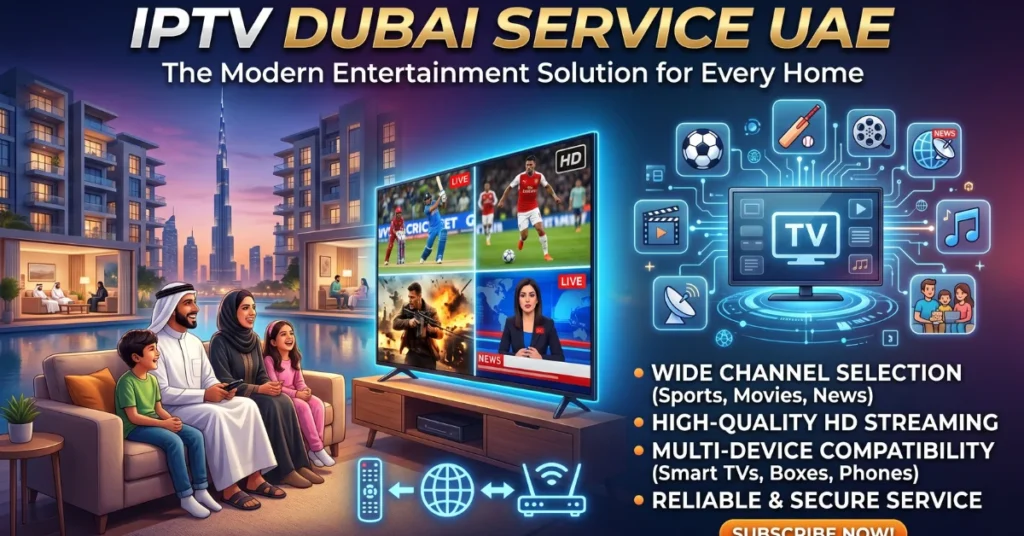 IPTV Dubai Service UAE