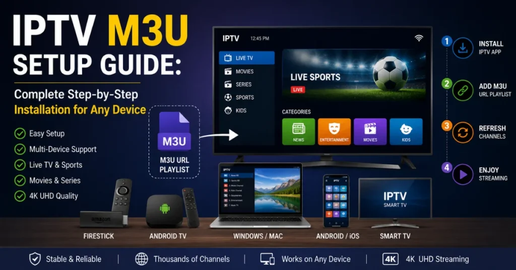 IPTV Dubai M3U Setup
