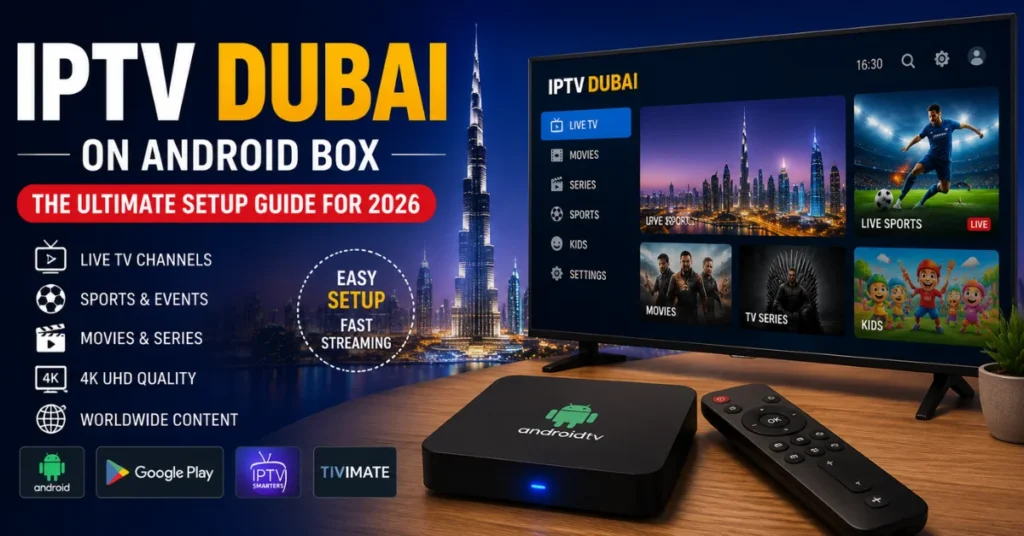 IPTV Dubai on Android Box