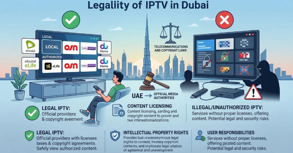 Is IPTV Legal in UAE?