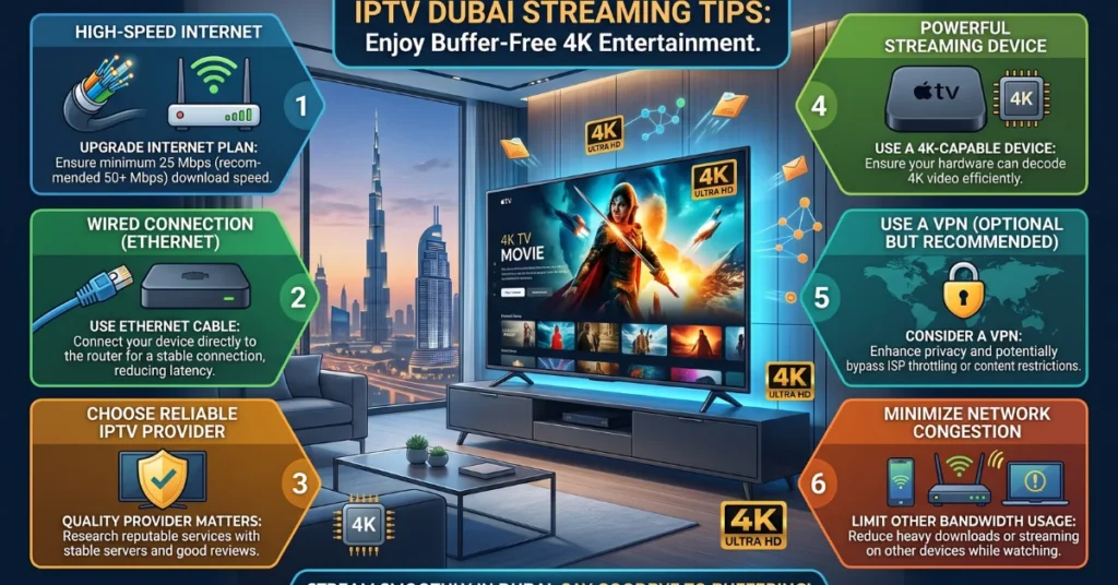 IPTV Dubai Streaming Tips