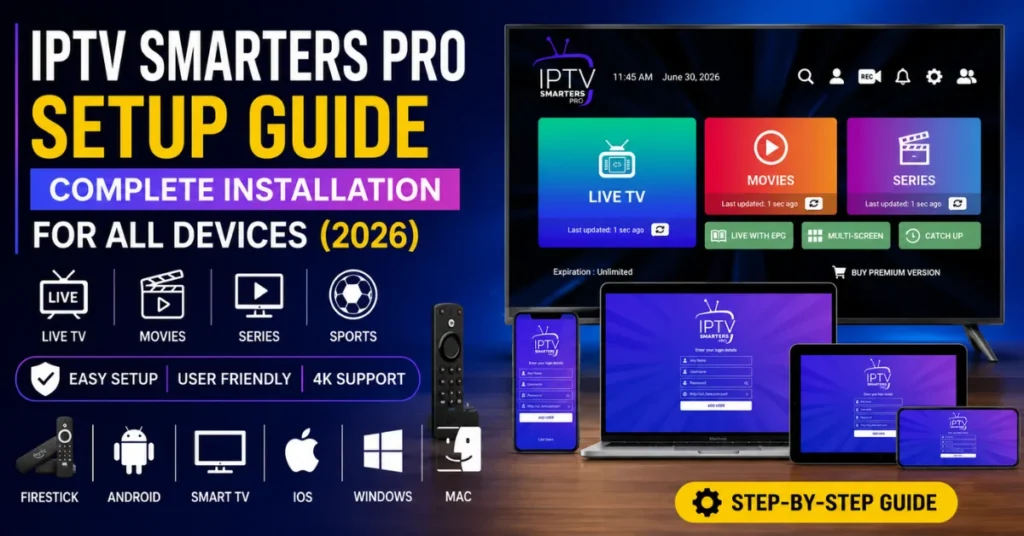 IPTV Smarters Pro Setup