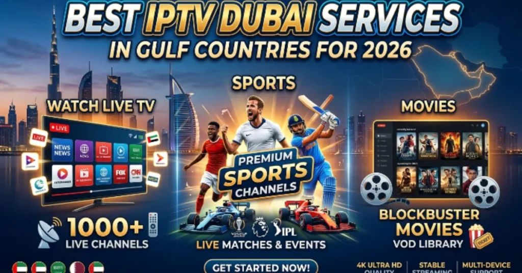 IPTV Dubai for Gulf Countries