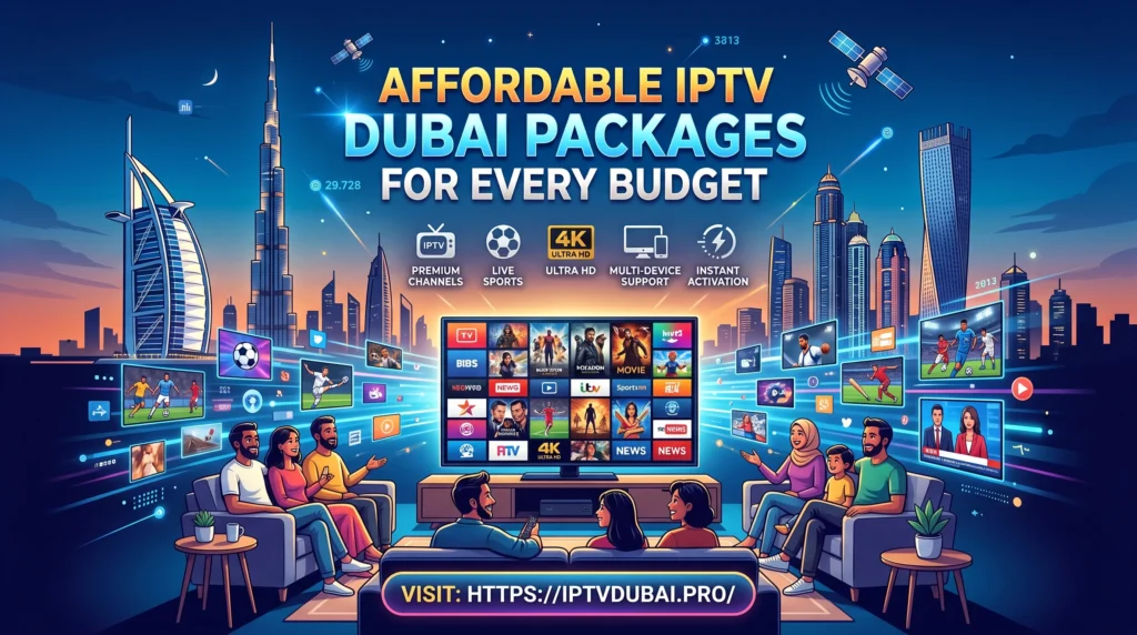 Affordable IPTV Dubai Packages