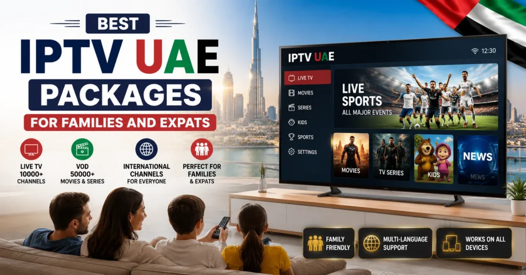 IPTV UAE Packages for Families