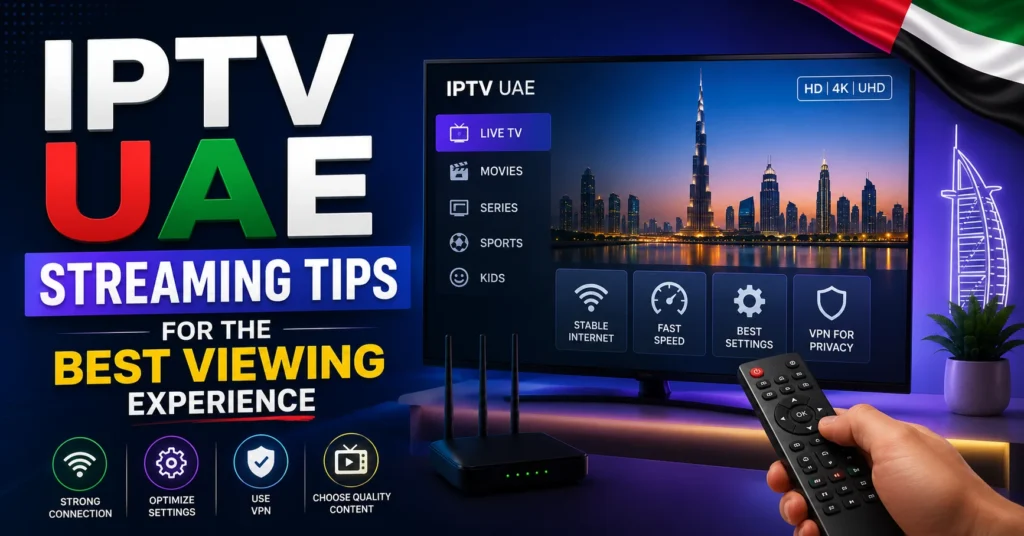 IPTV UAE Streaming Tips