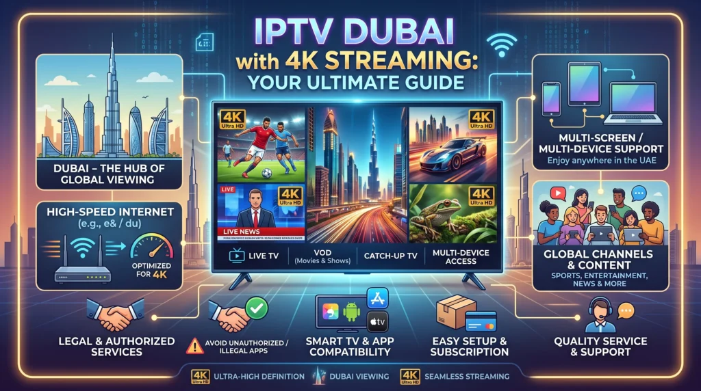 IPTV Dubai with 4K Streaming