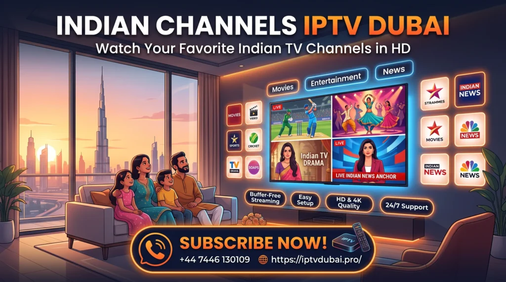 Indian channels IPTV Dubai