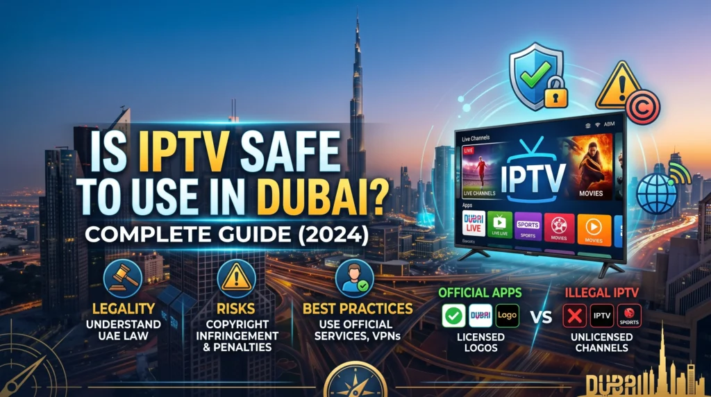 Is IPTV Safe to Use in Dubai